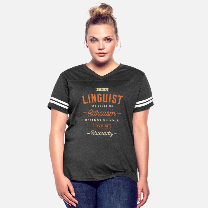 Linguist Funny Job Title Profession Birthday
