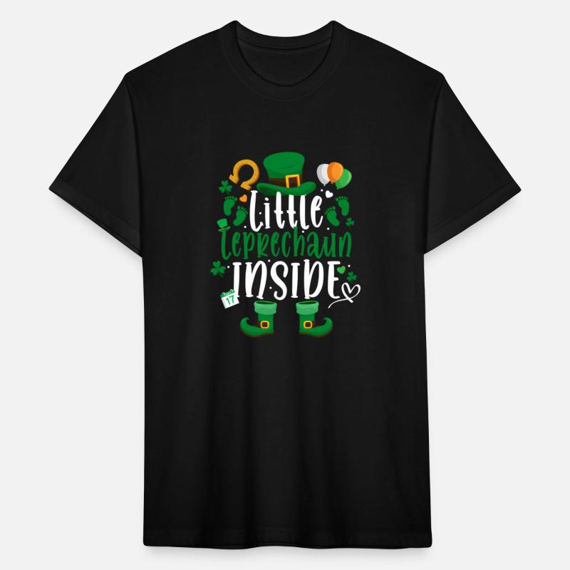 Little Leprechaun Inside Saint PatricDay Pregnancy