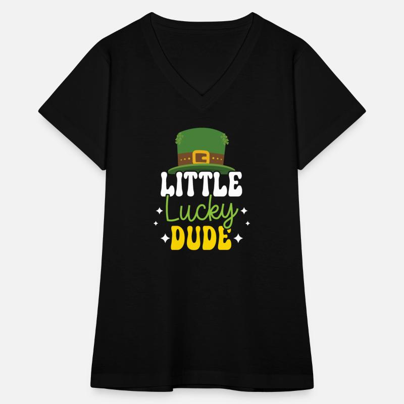 Little Lucky Dude Shamrock St. Patricks Day Irish