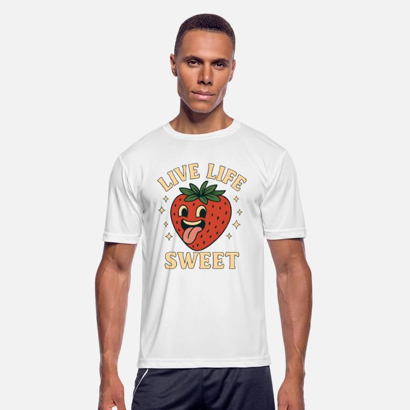 Live Life Sweet – Funny Strawberry