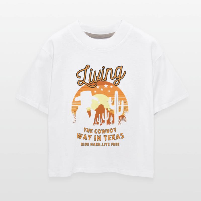 Living the cowboy way in texas, ride hard live fre