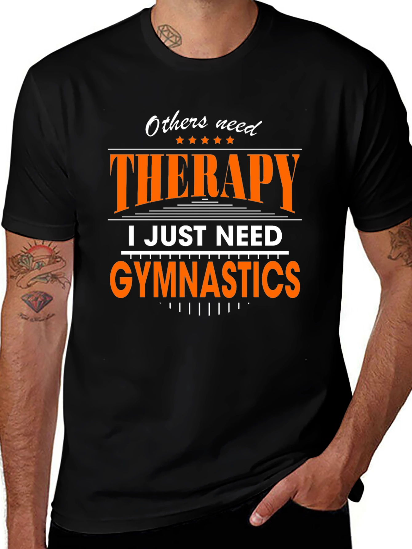 Gymnastics Therapy Graphic T-Shirt