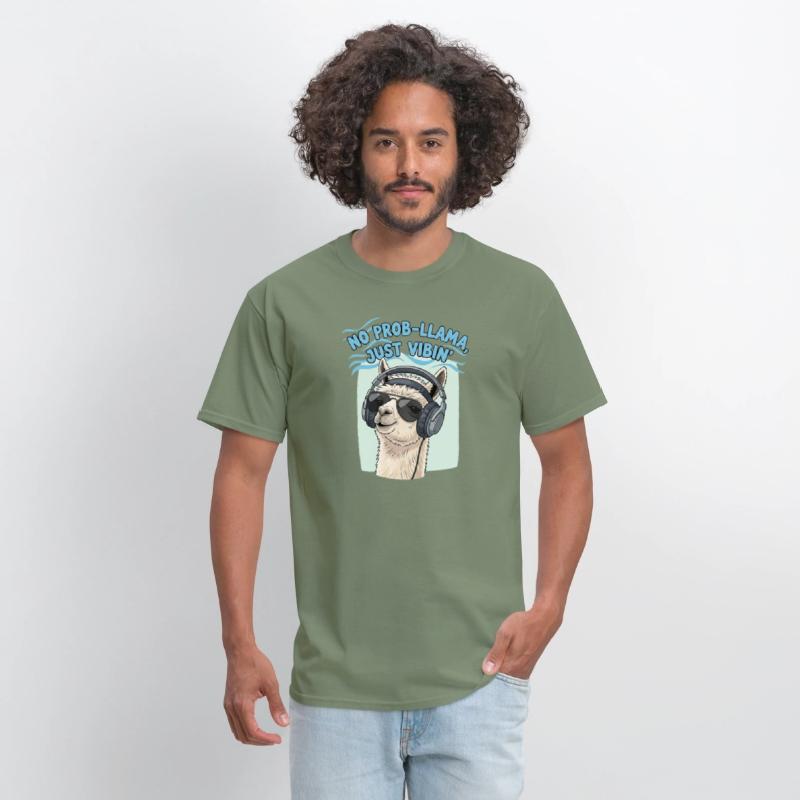 Llama Vibe Music Graphic