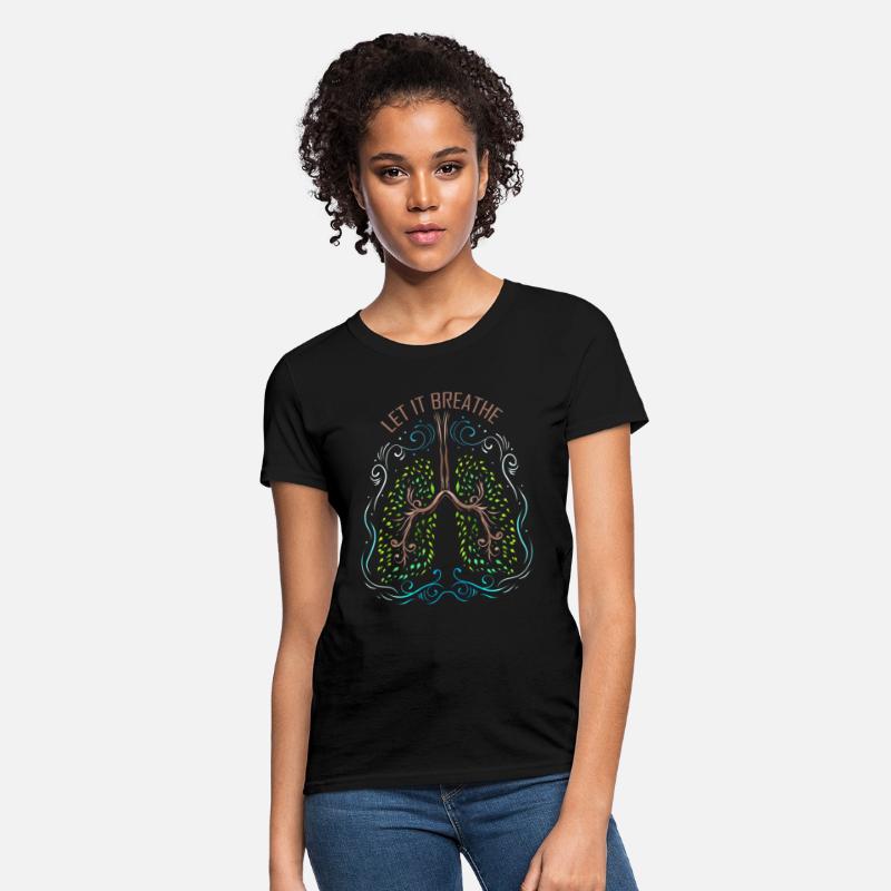Logo Let It Breath - Green Lung Out Of Trees For