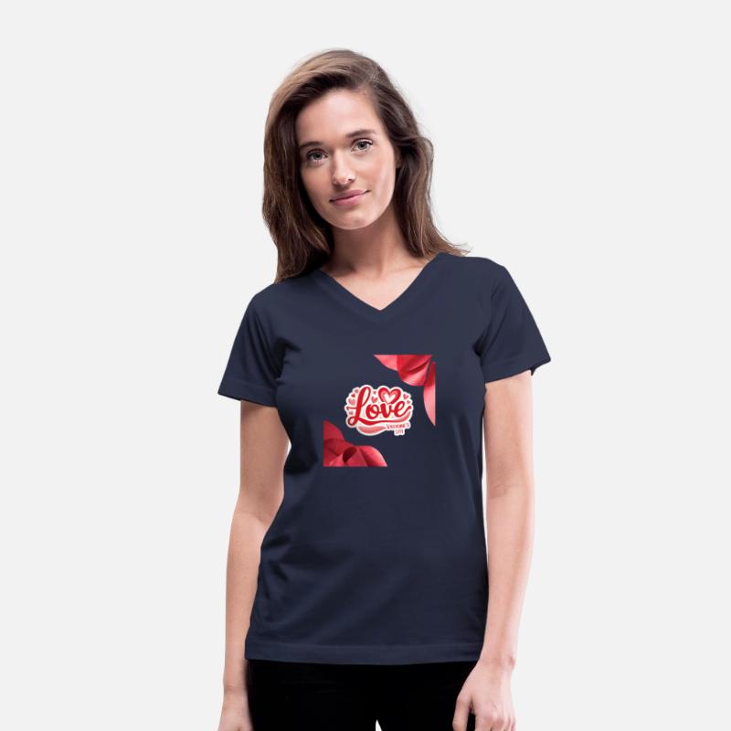 Love Valentine's Day - Romantic Hearts Design"