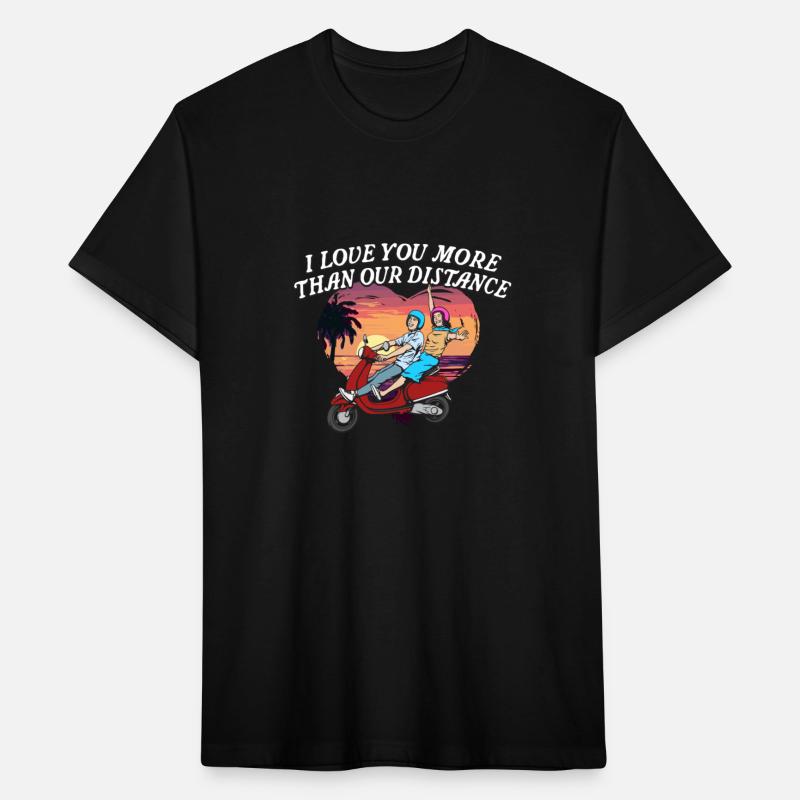 Love You More Than Our Distance Funny Valentines D