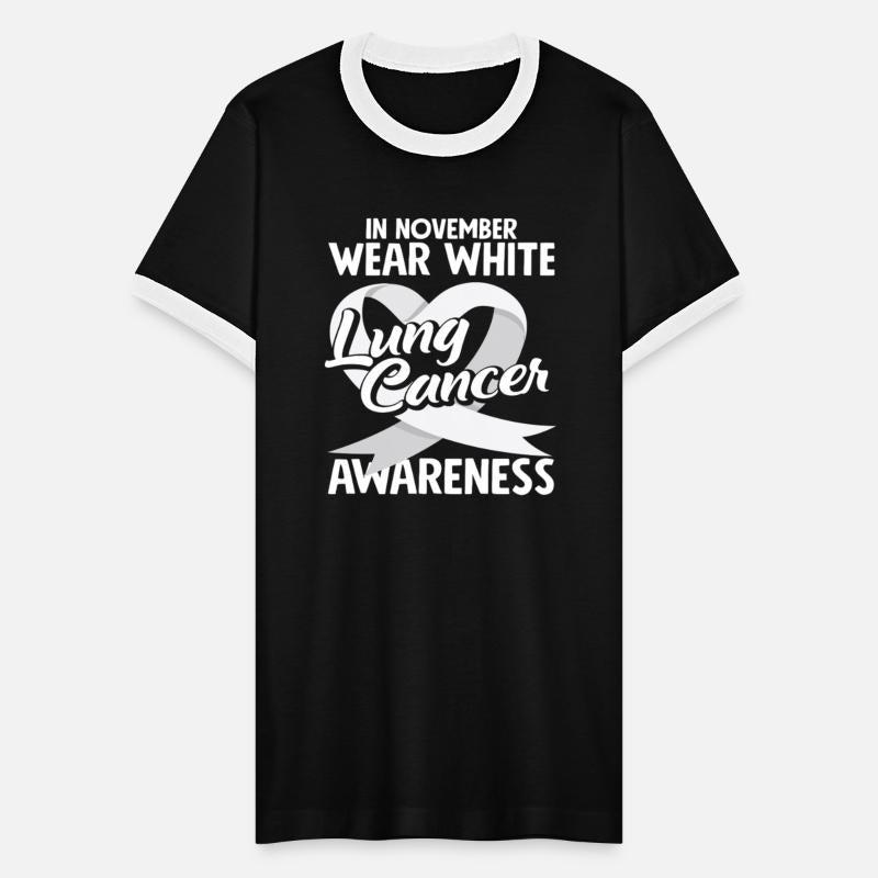 Lung Cancer Awareness Wear White November