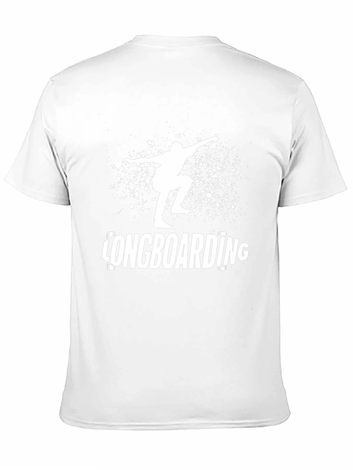 Longboarding Graphic Tee - Black