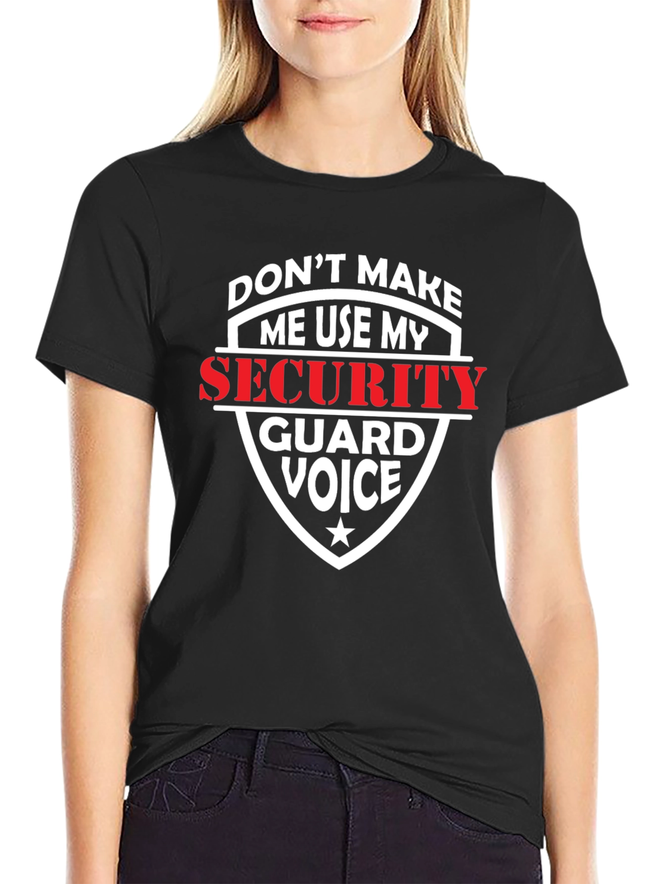 Security Guard Voice Graphic T-Shirt