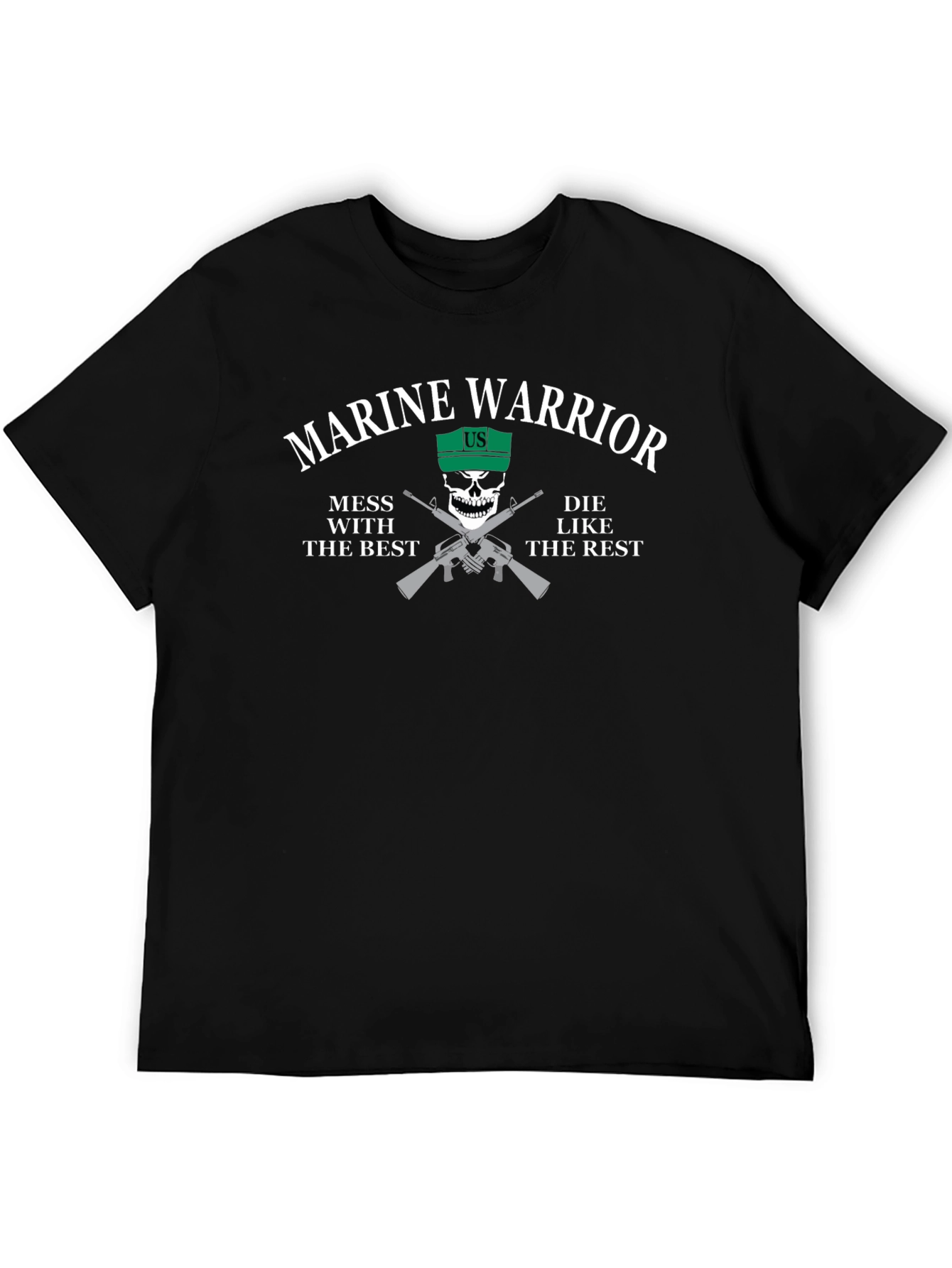 Marine Warrior Graphic T-Shirt