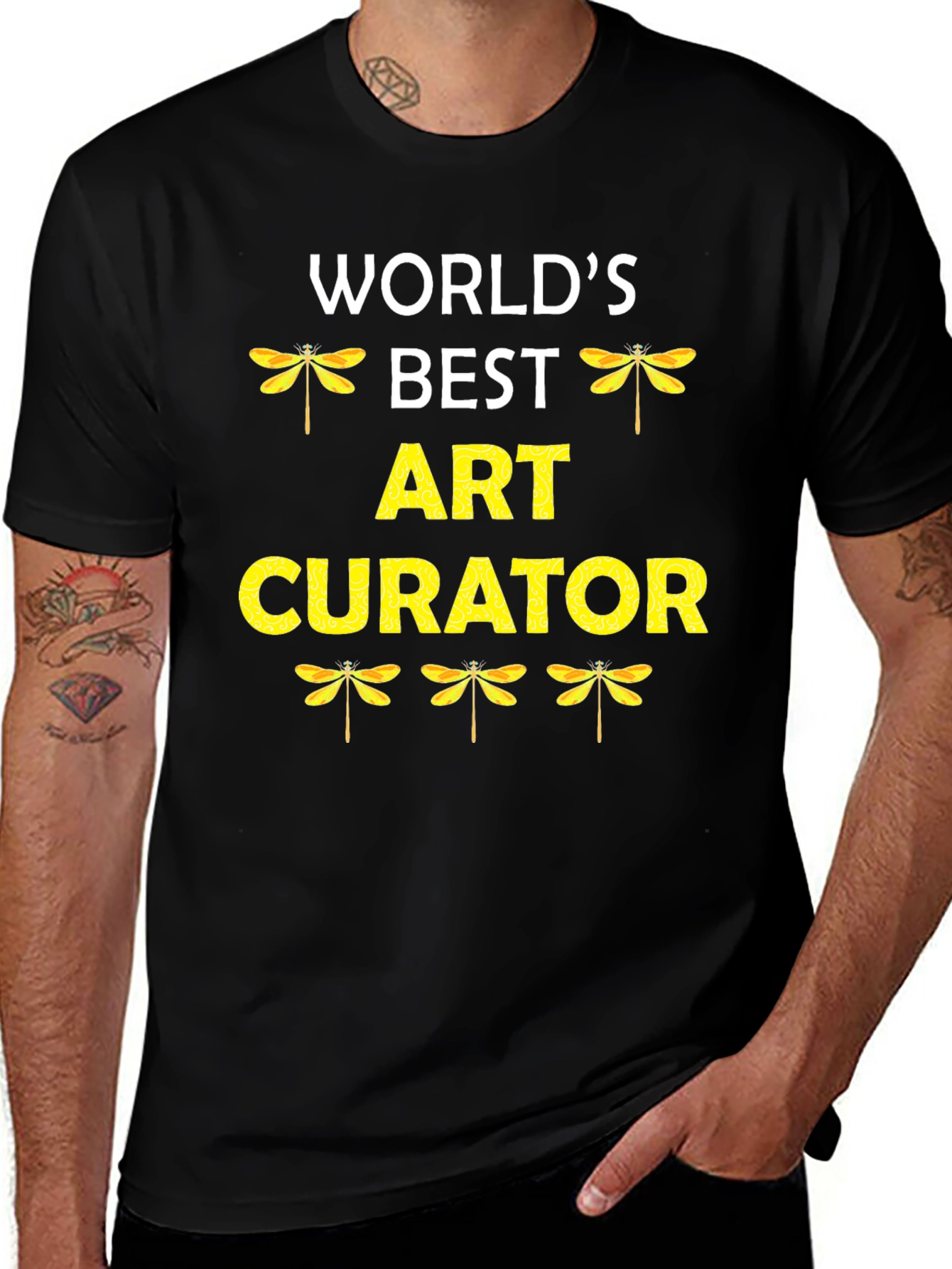 Worlds Best Art Curator Graphic Tee
