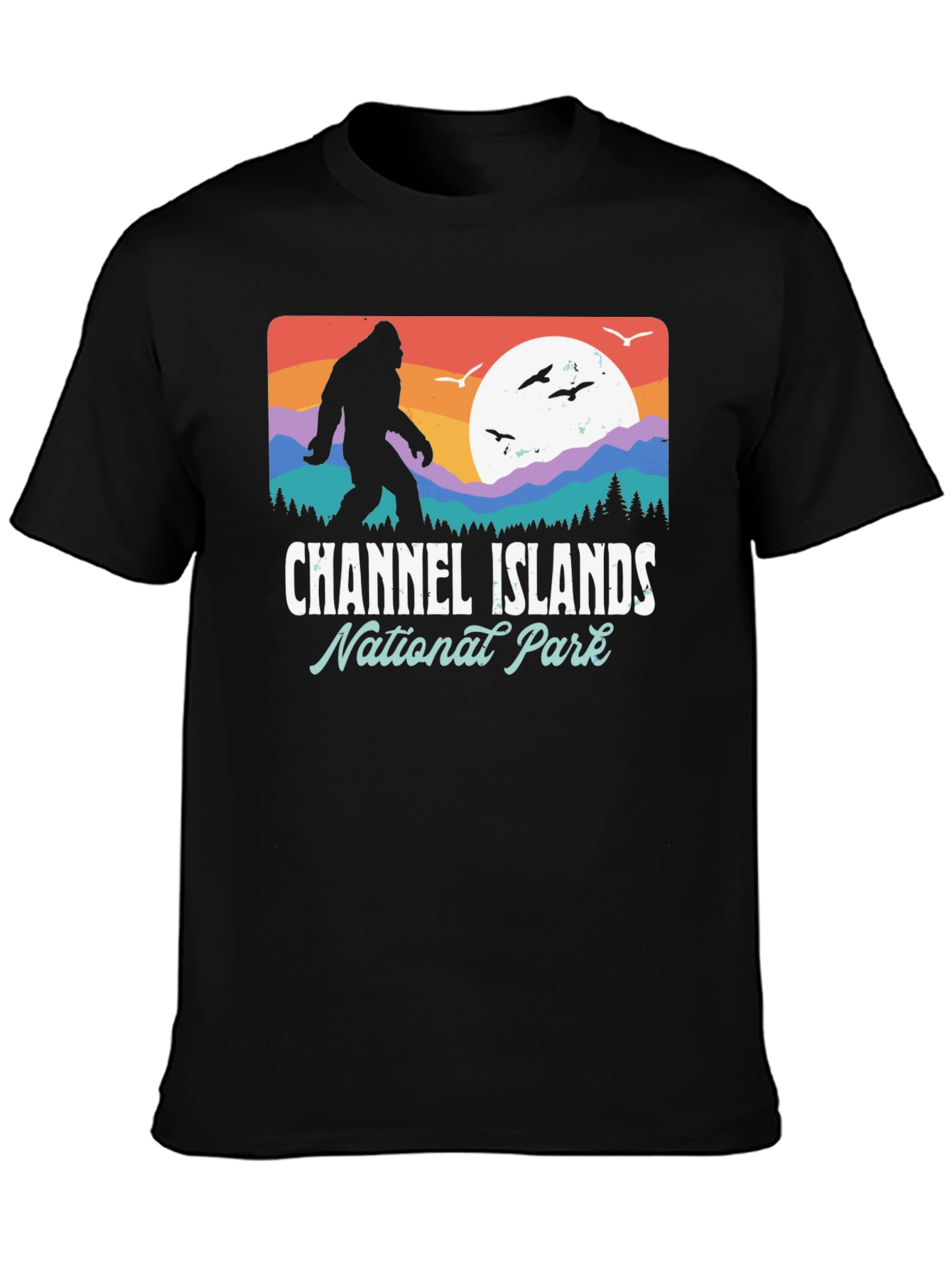 Channel Islands National Park Bigfoot T-Shirt