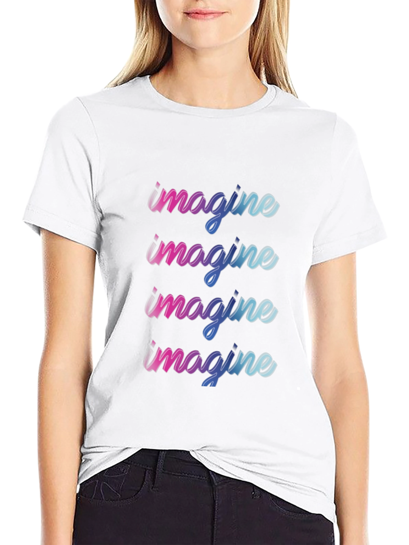 Imagine T-Shirt - Stylish Graphic Tee