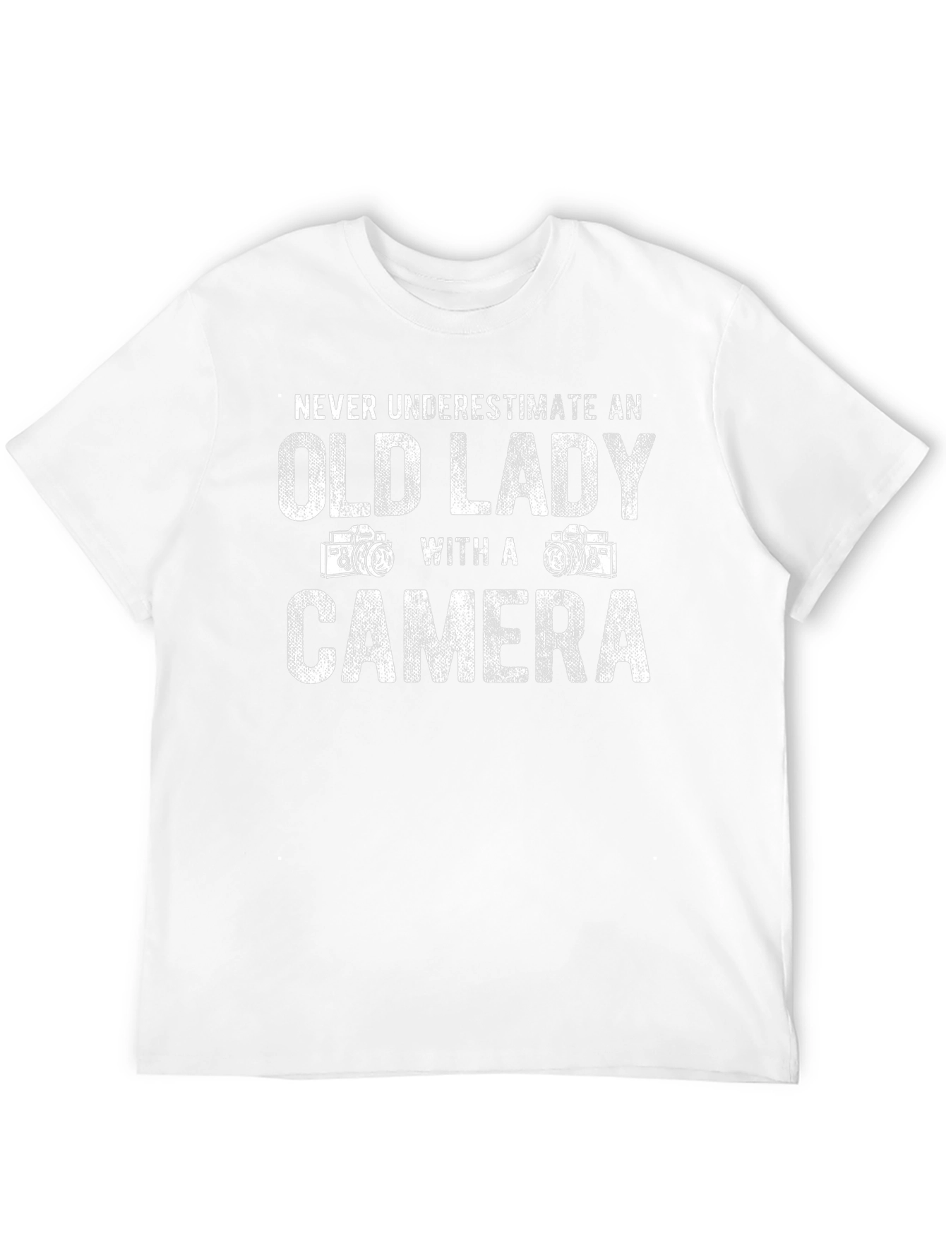 Old Lady with a Camera Graphic Tee