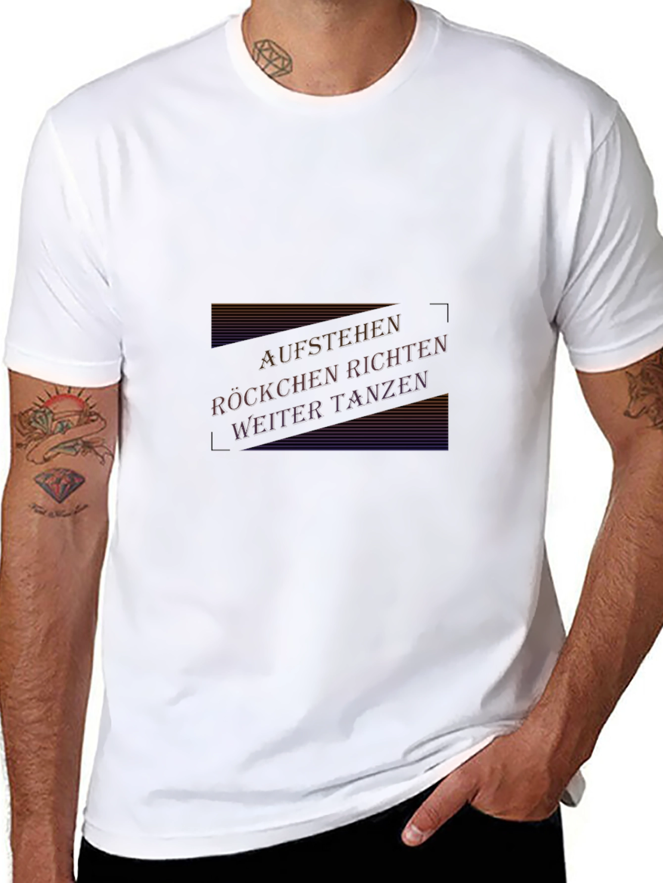 Aufstehen Shirt - Rockchen Richten