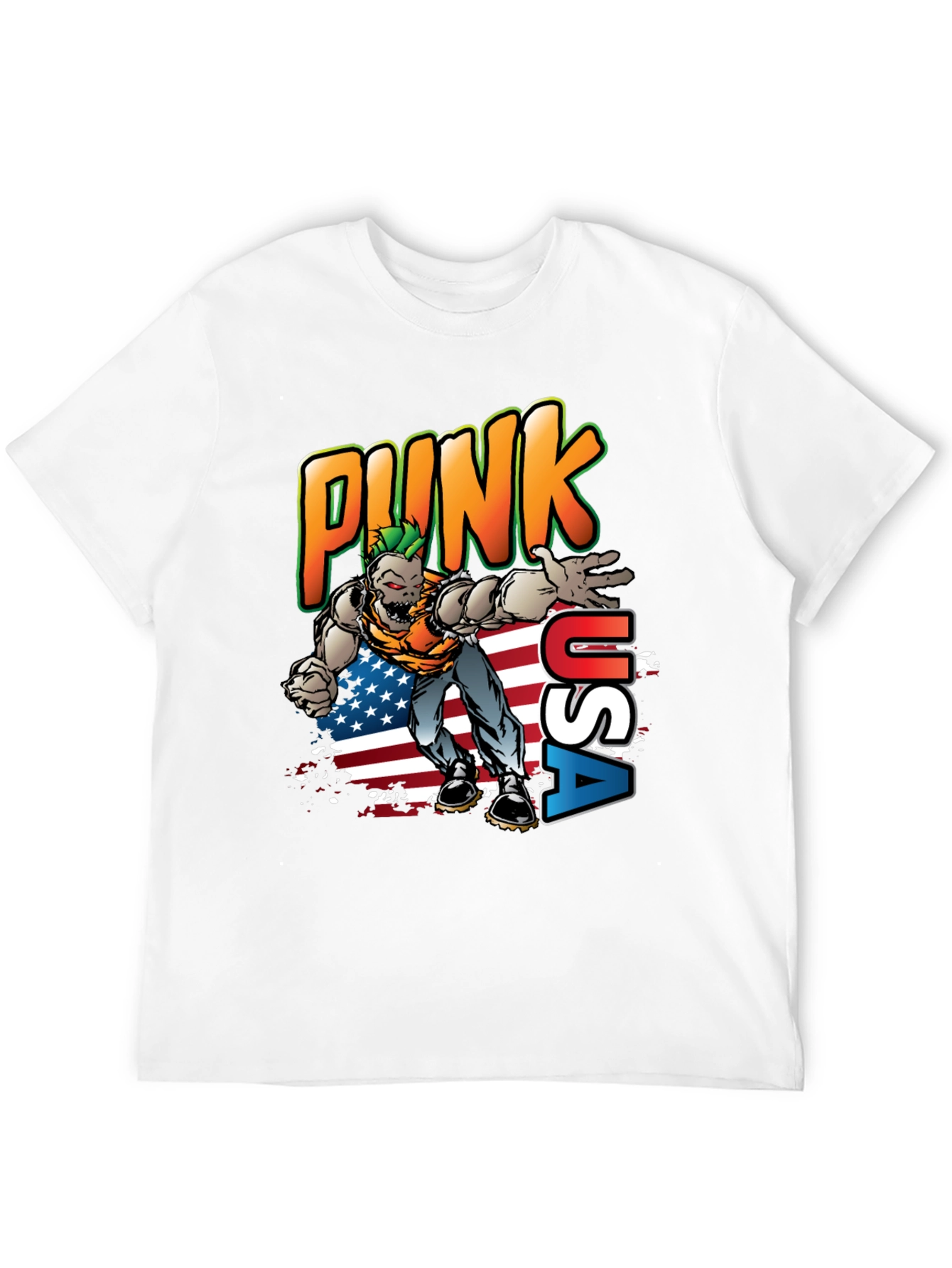 Punk USA Graphic T-Shirt
