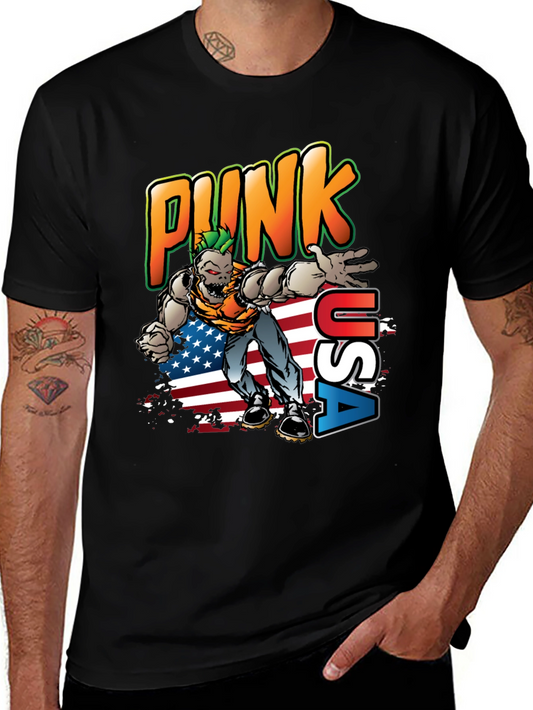 Punk USA Graphic T-Shirt