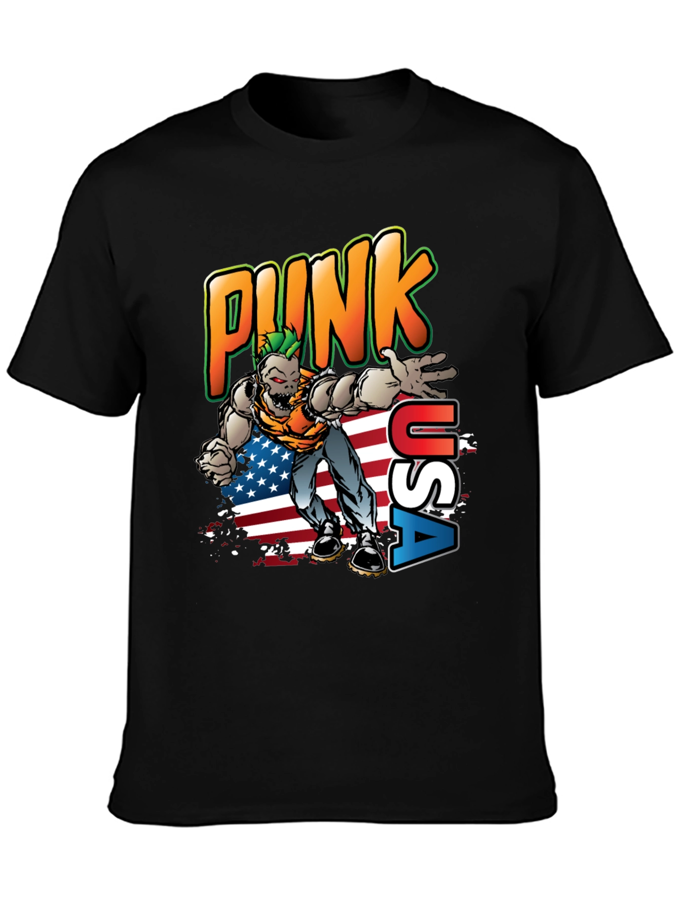 Punk USA Graphic T-Shirt