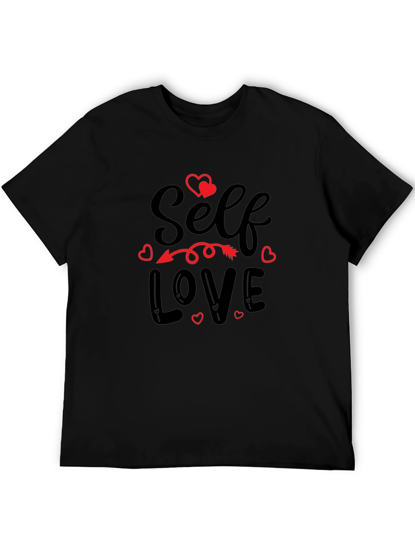 Self Love Graphic Tee - Black
