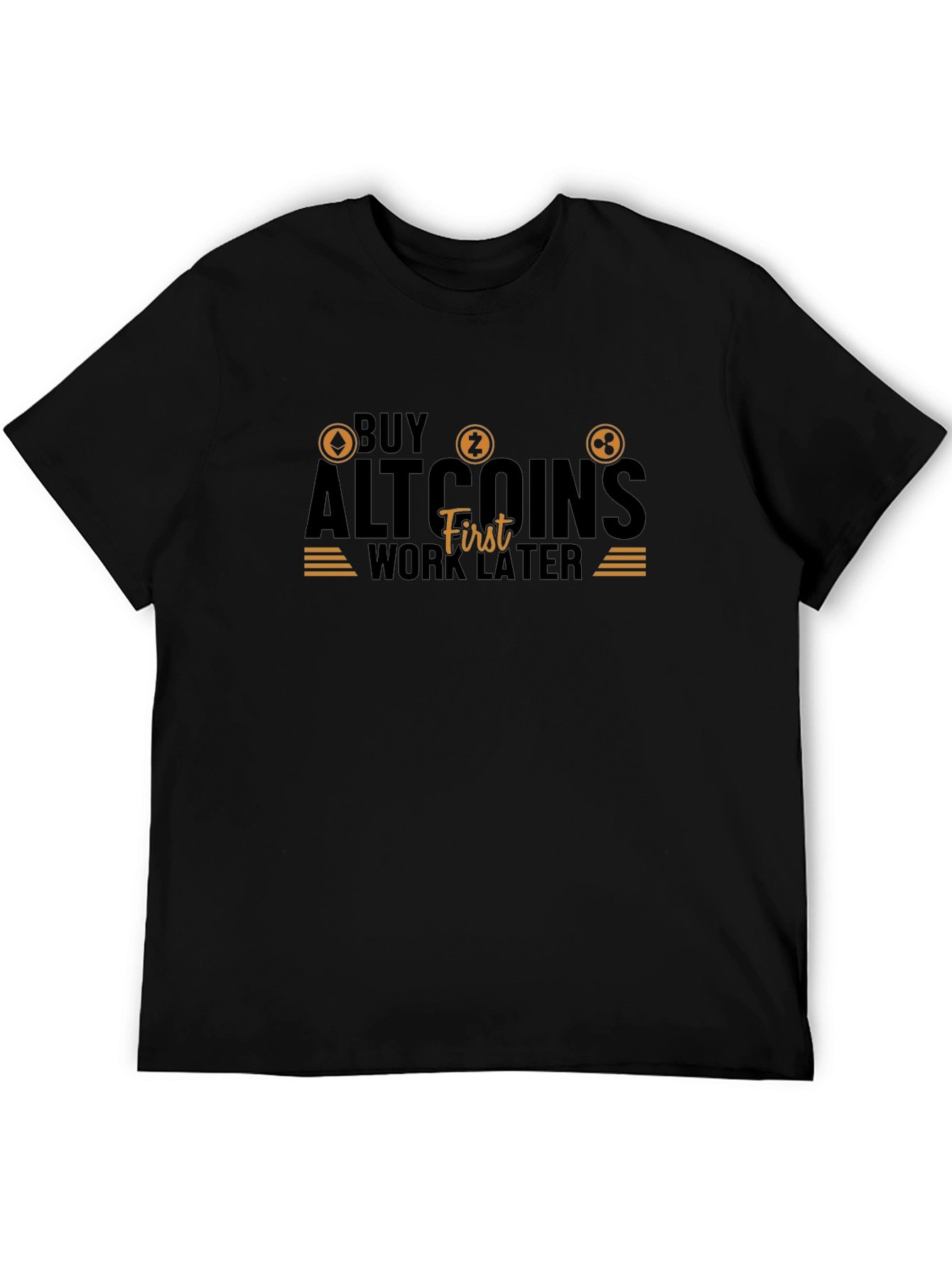 Buy Altcoins First T-Shirt - Crypto Investor Tee