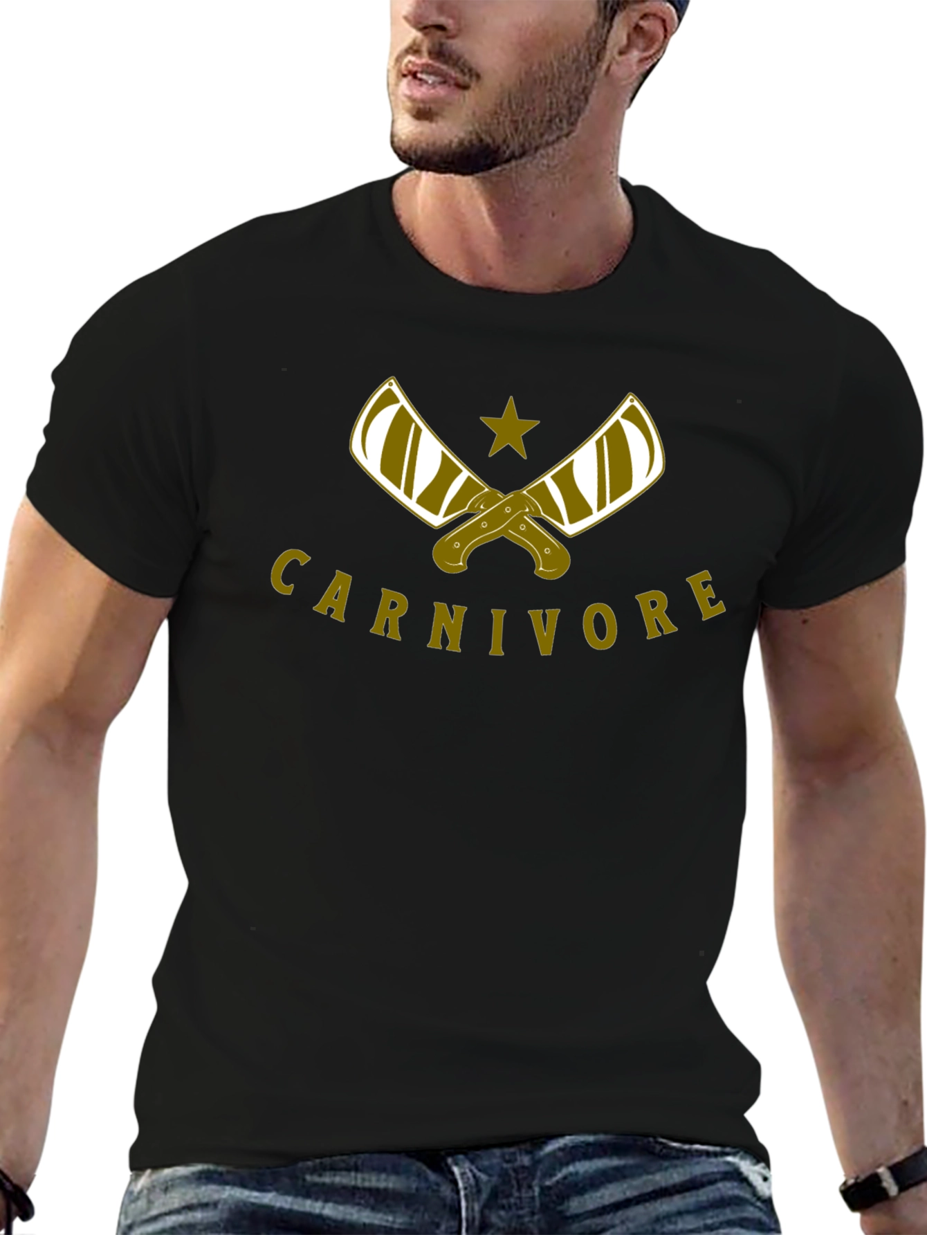 Carnivore Graphic T-Shirt - Black