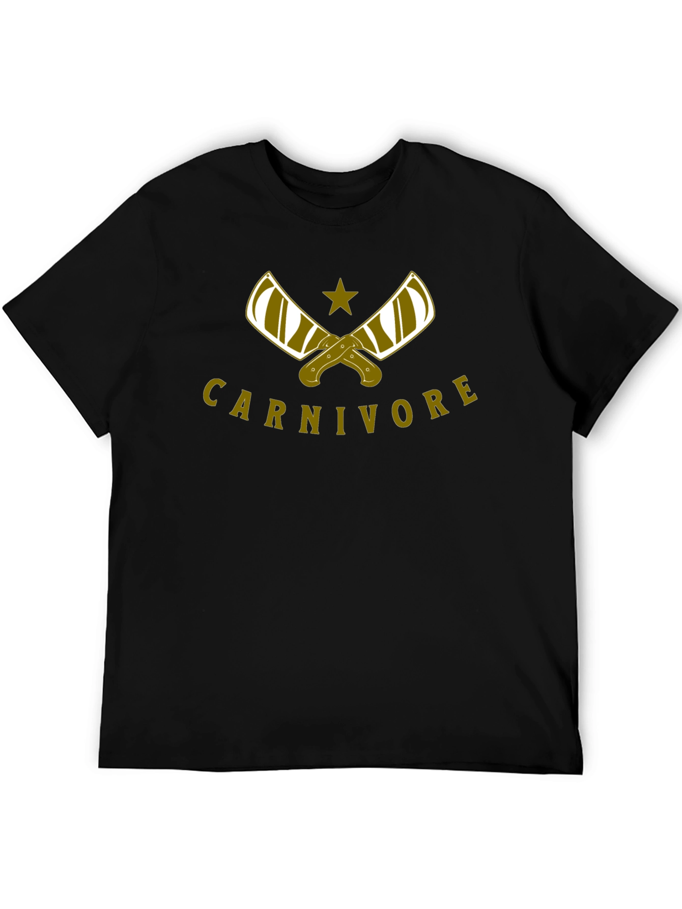 Carnivore Graphic T-Shirt - Black
