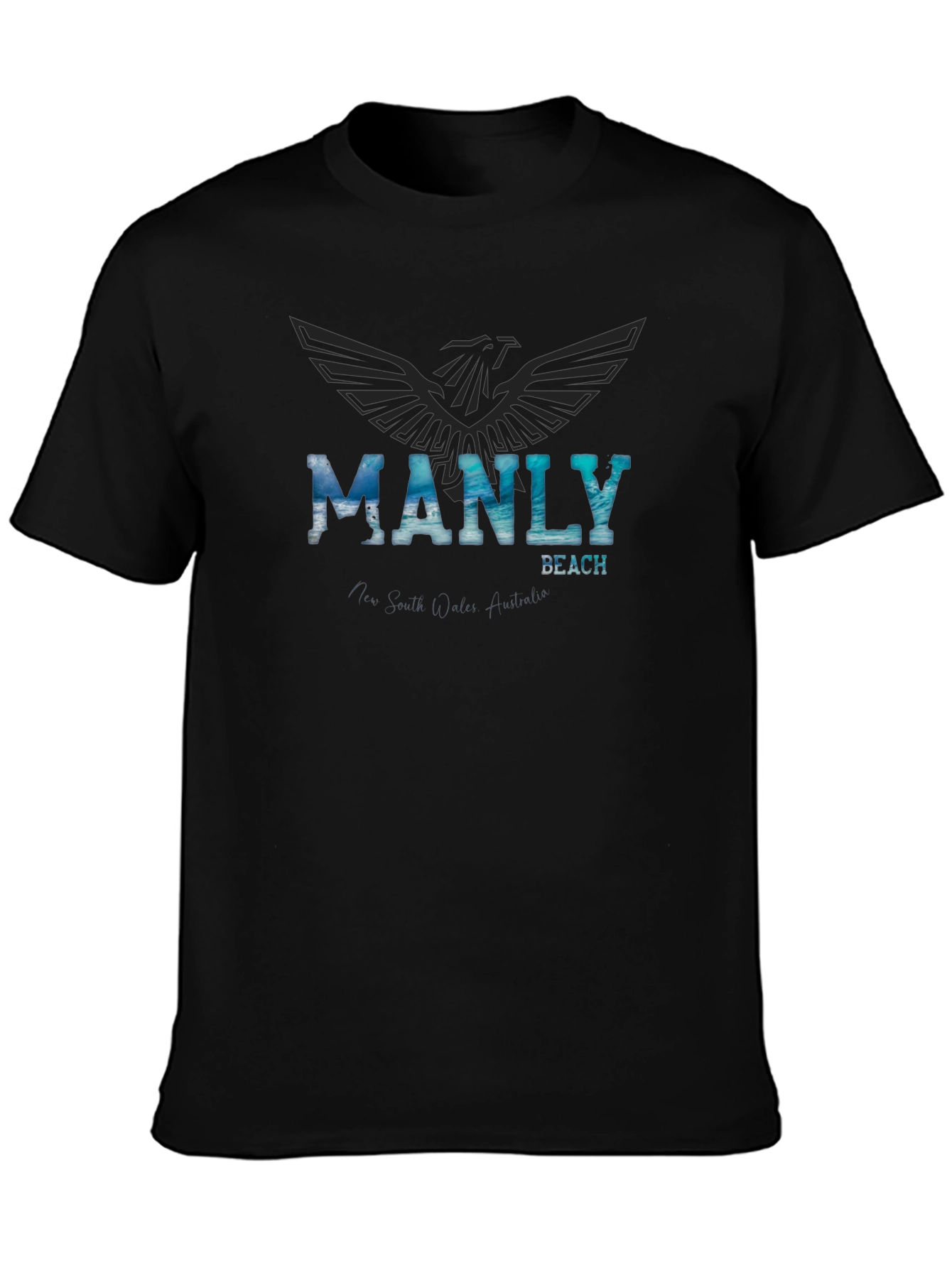 Manly Beach Graphic T-Shirt