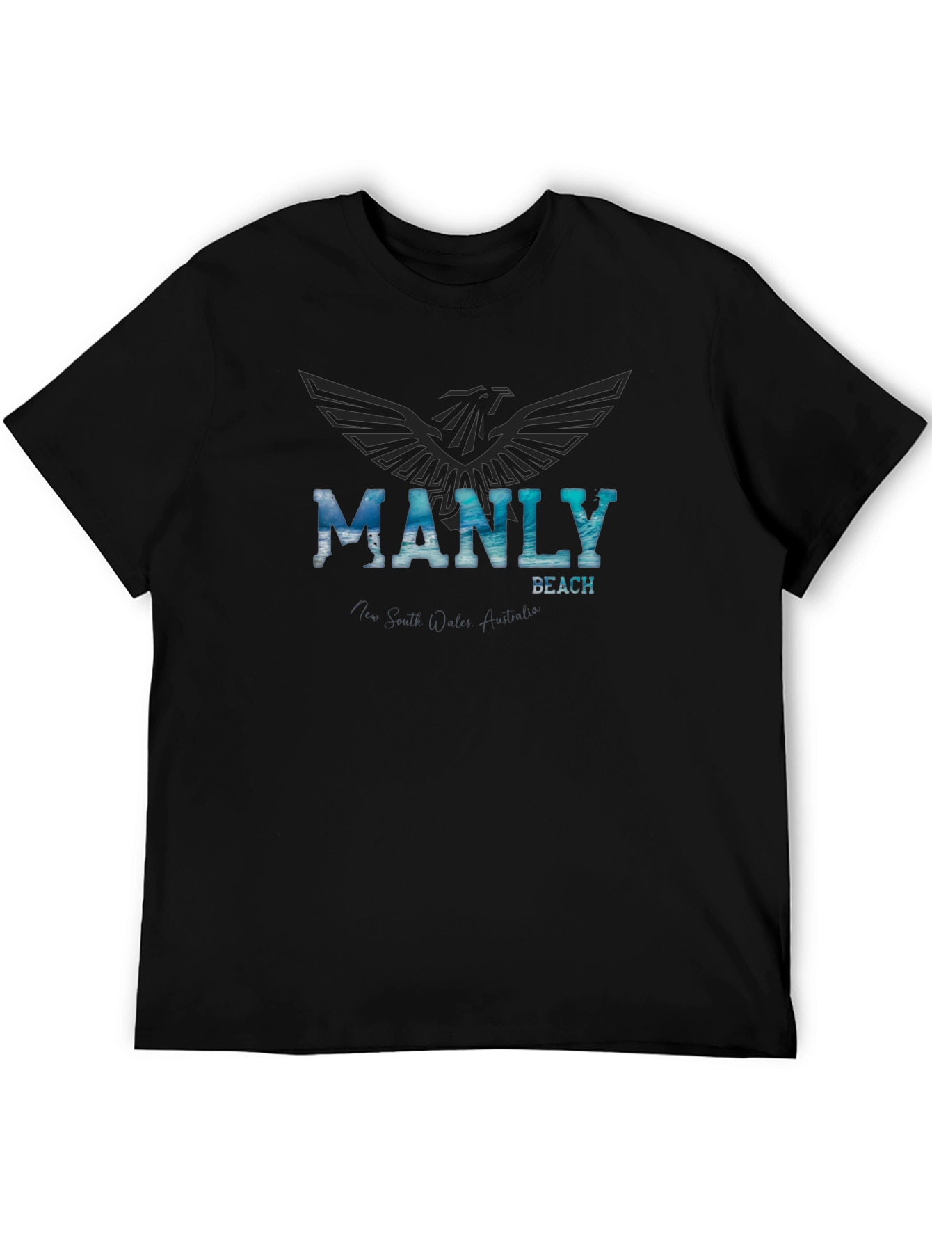 Manly Beach Graphic T-Shirt