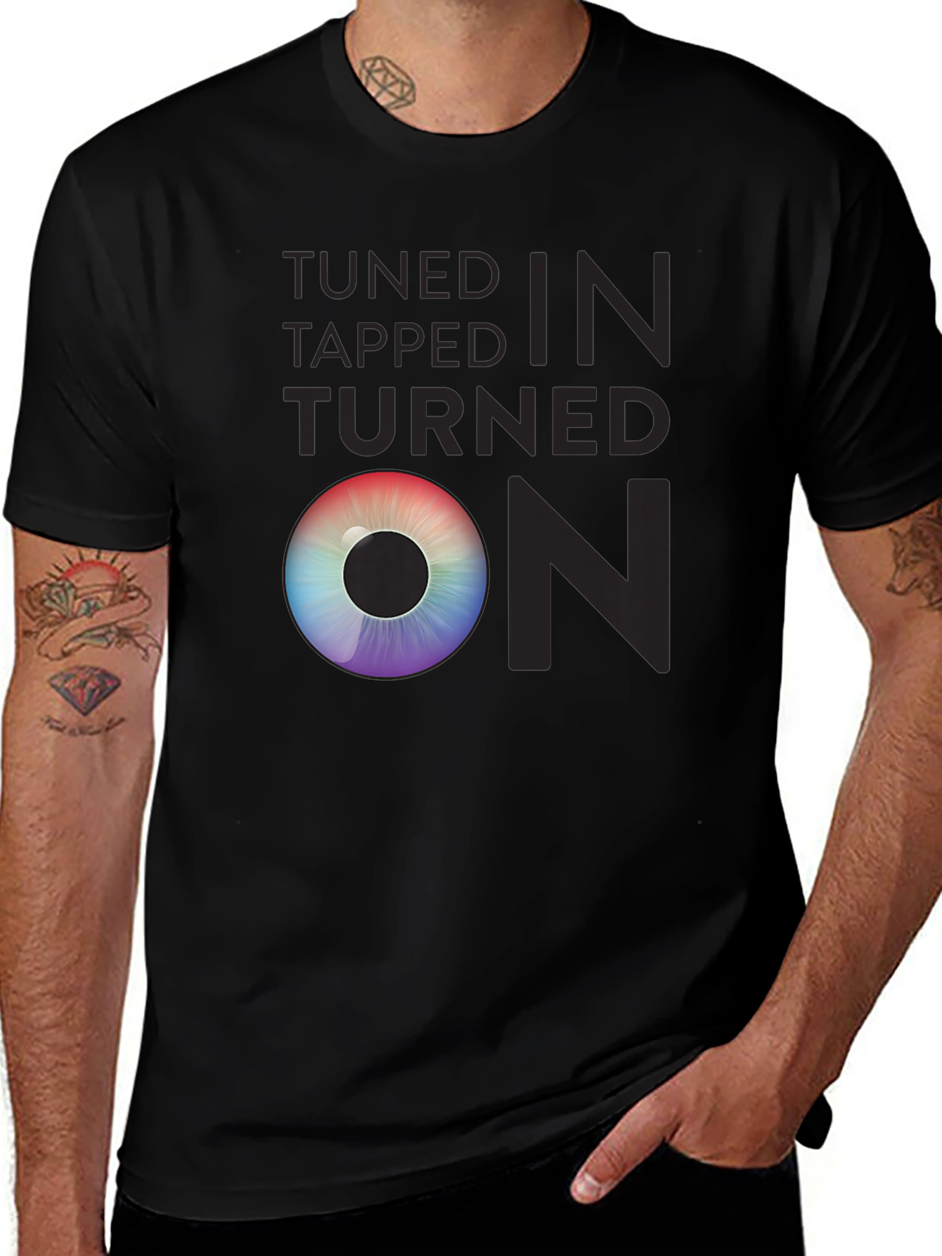 Tuned In Tapped In Turned On Graphic Tee