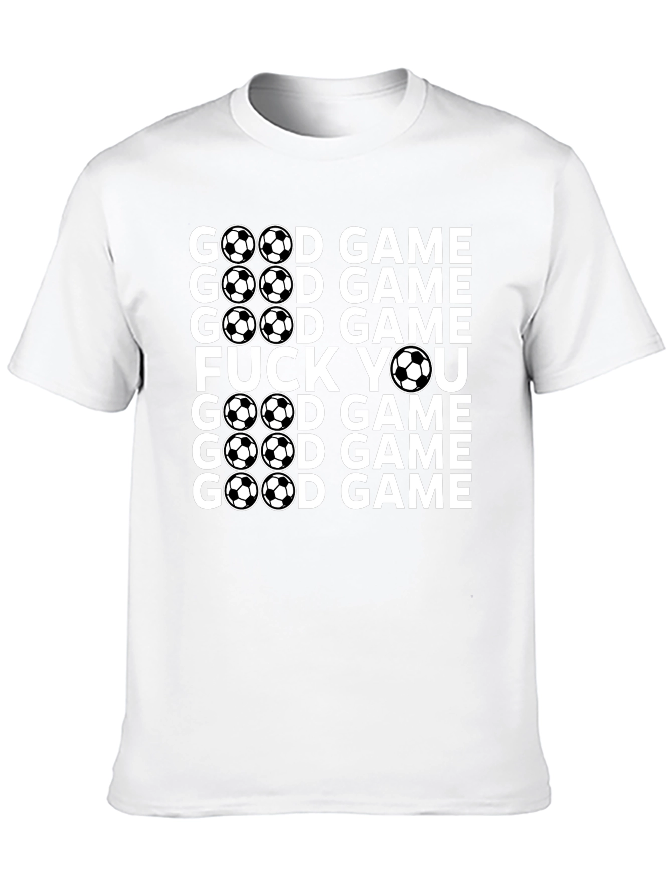 Funny Soccer T-Shirt - Good Game or Not!
