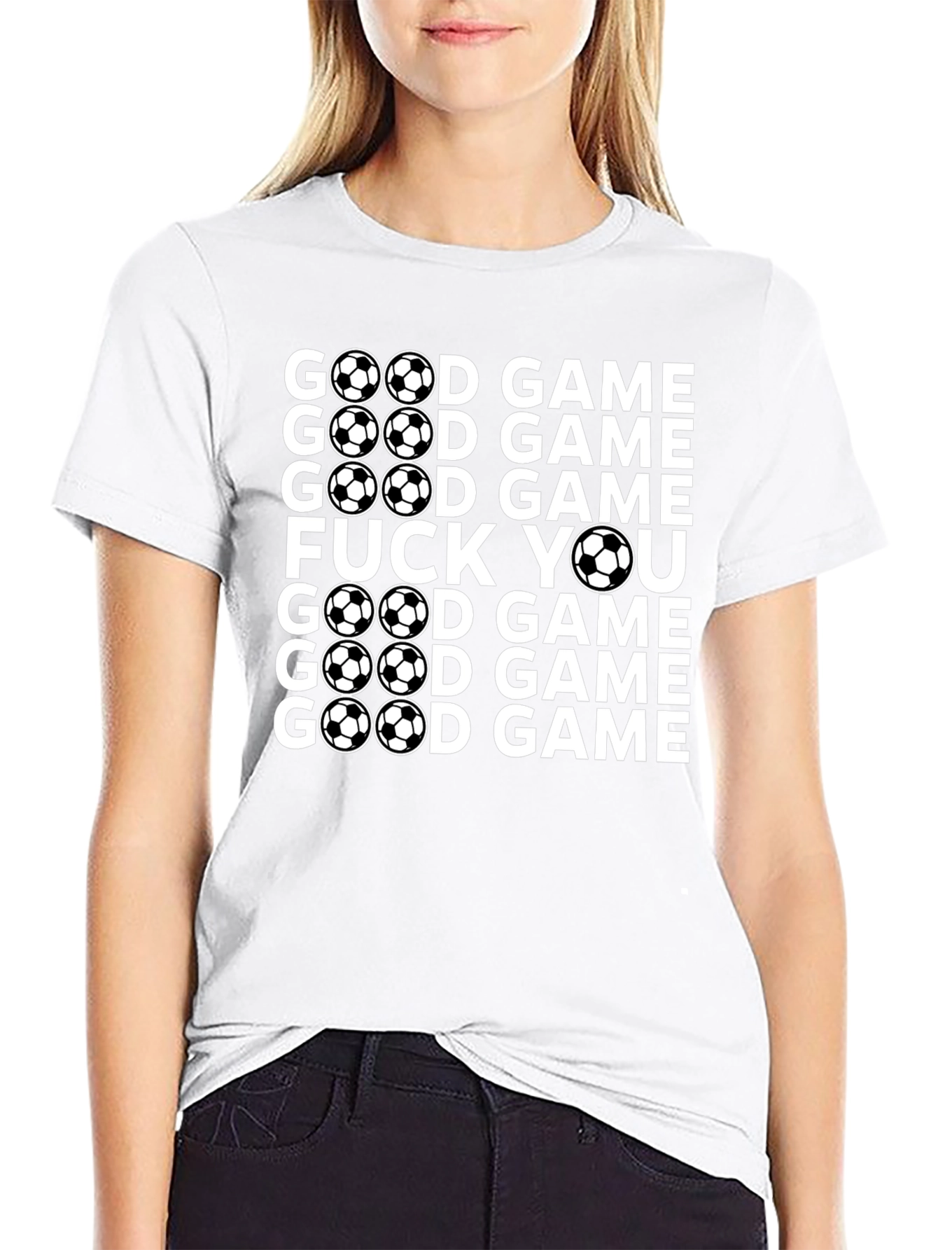Funny Soccer T-Shirt - Good Game or Not!