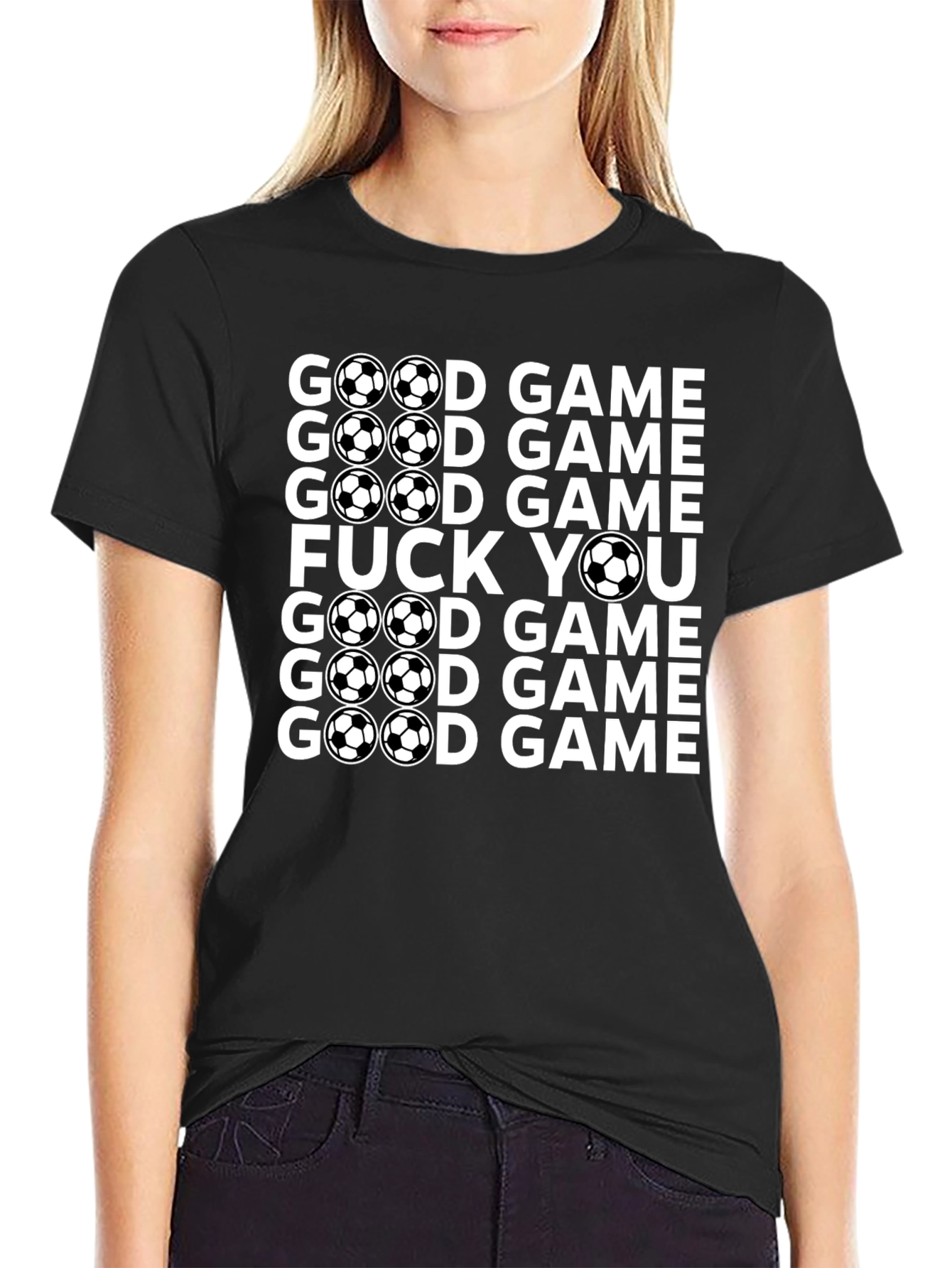 Funny Soccer T-Shirt - Good Game or Not!
