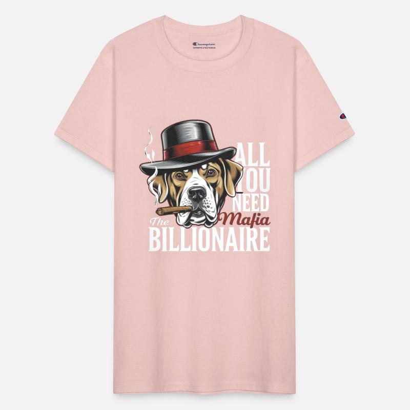 Mafia Dog billionaire minded mafia Vibes, T-shirt