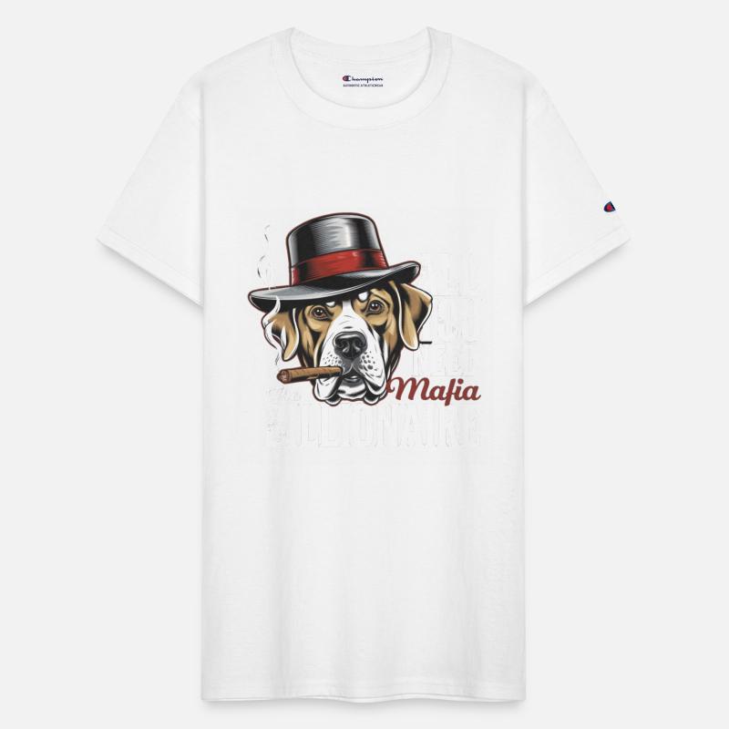 Mafia Dog billionaire minded mafia Vibes, T-shirt