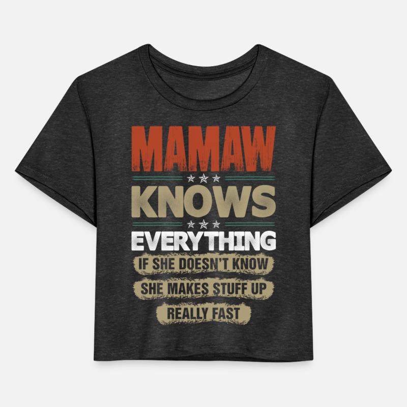 Mamaw Knows Everything Tshirt