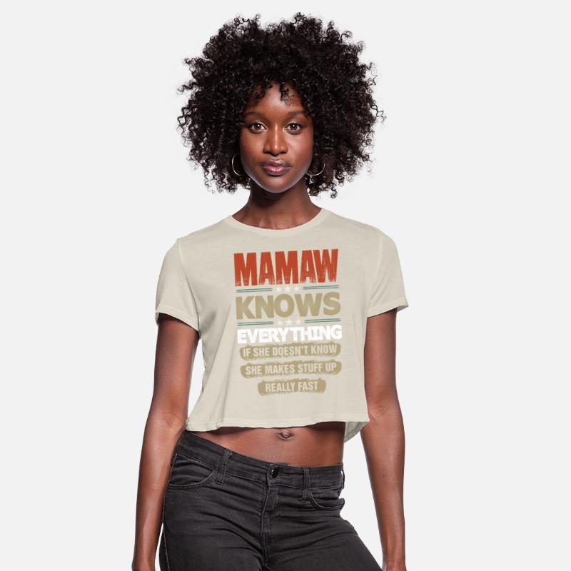 Mamaw Knows Everything Tshirt