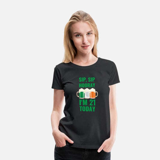 March 17Th St Patrick'S Day 21St I'M 21 Irish Flag