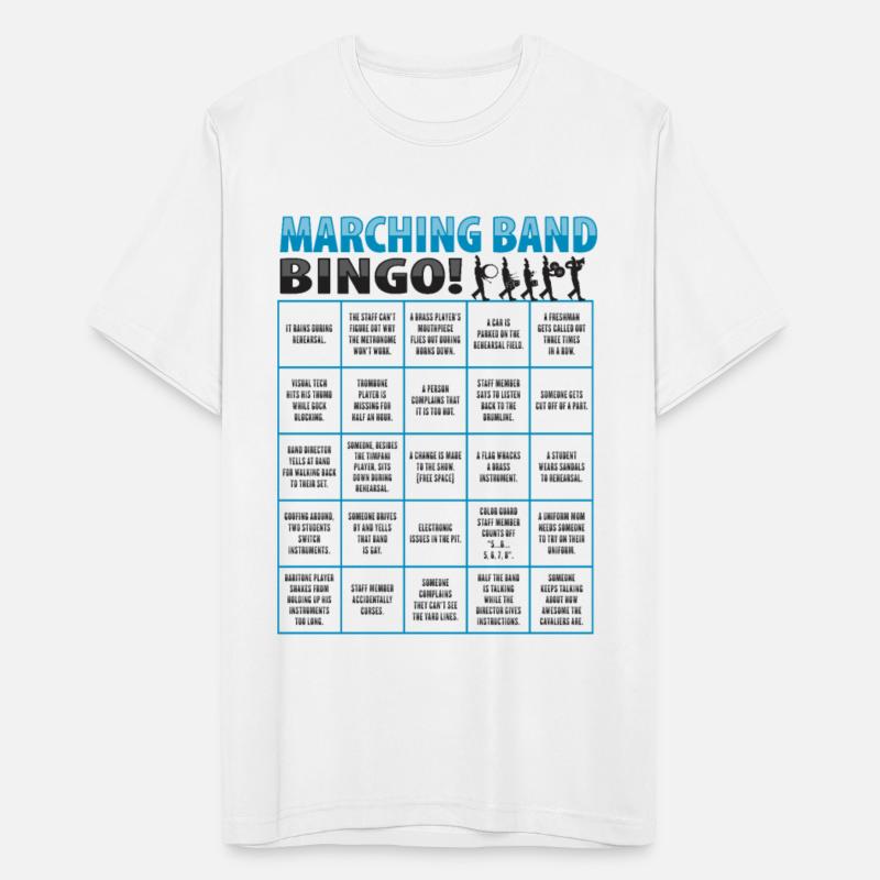 Marching Band Bingo for a Drum Major