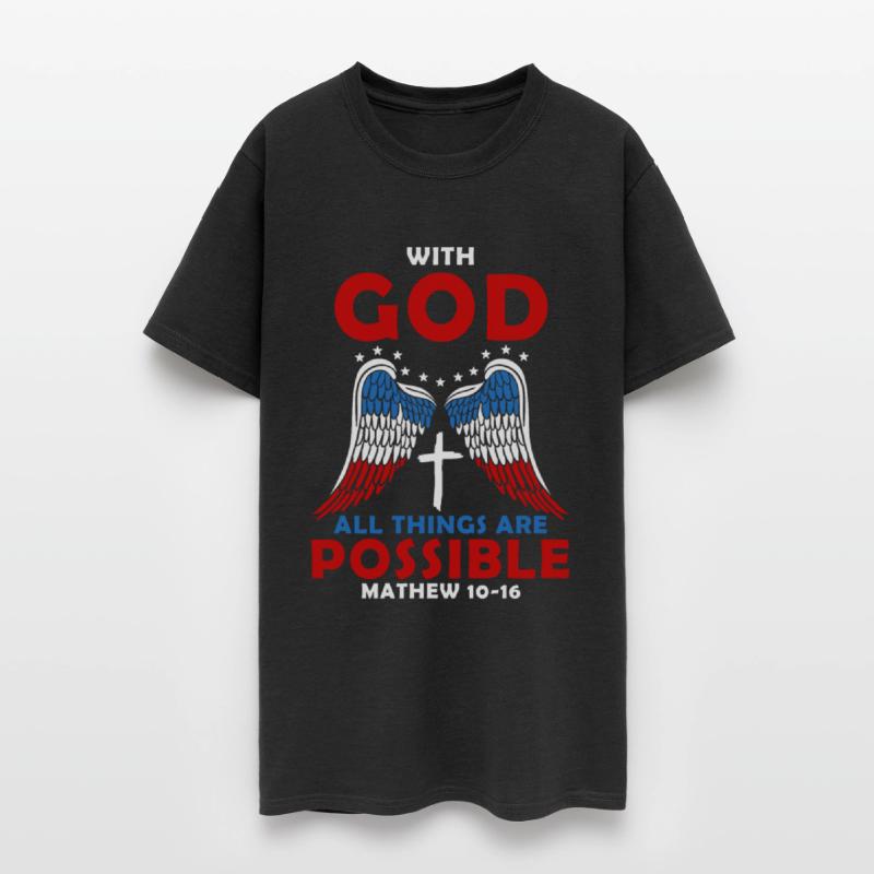 Matthew 10 16 Bible Verse USA Flag Wings Patriotic