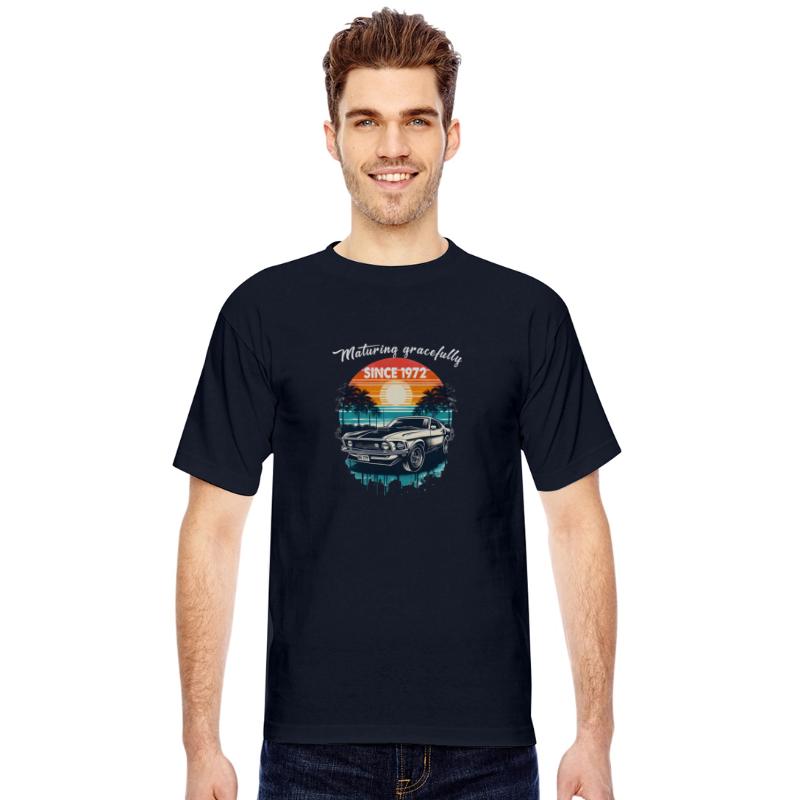 Maturing Gracefully Since 1972 Classic Car Tee