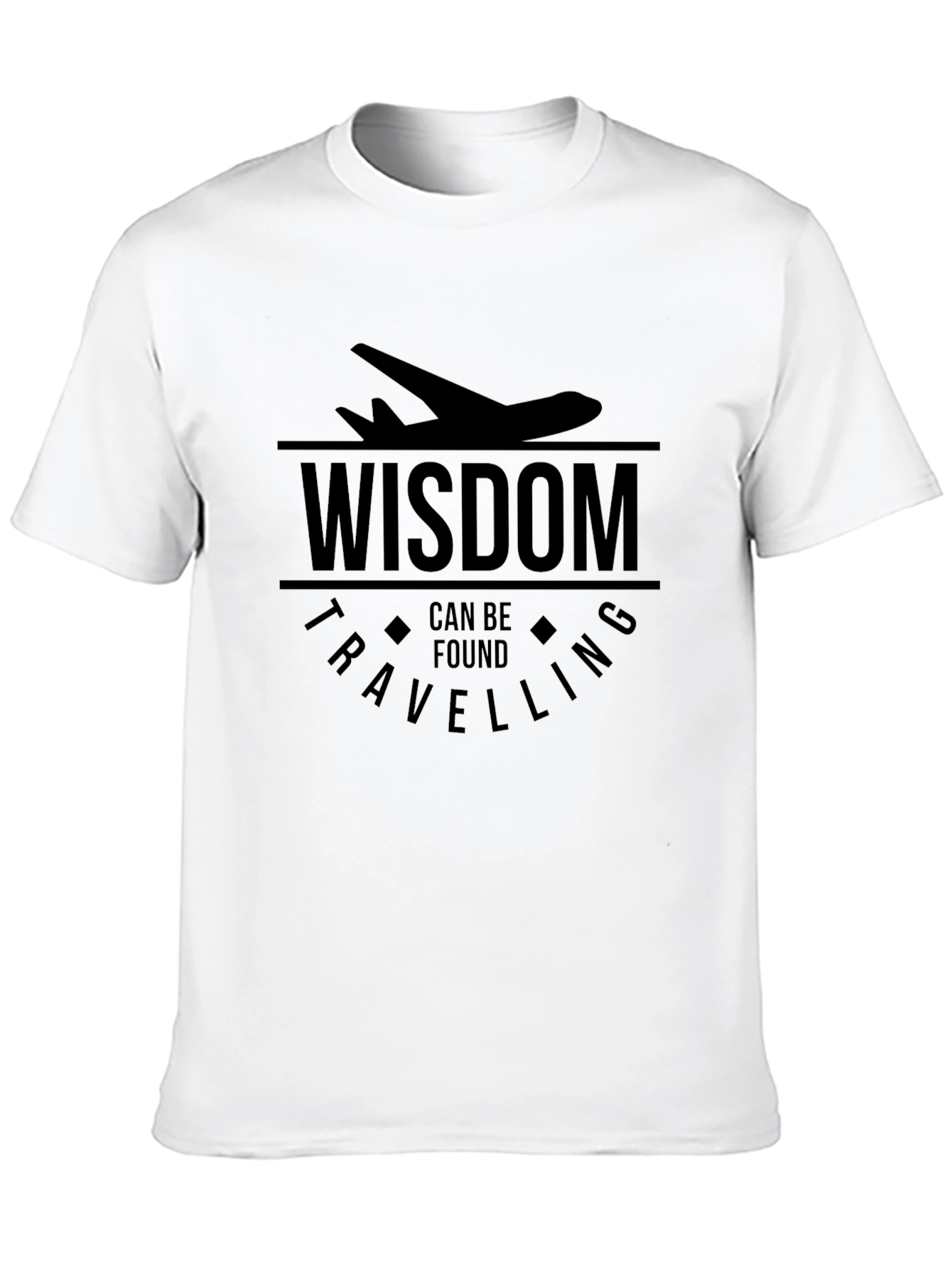 Wisdom Can Be Found Travelling Graphic Tee