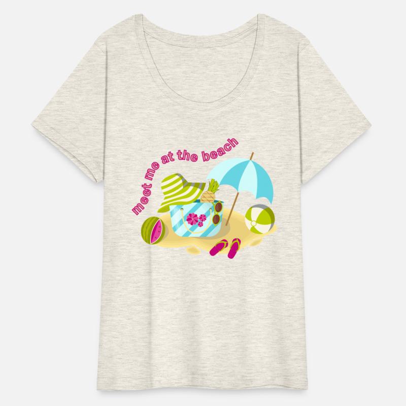 Meet me at the beach in summer vacation style