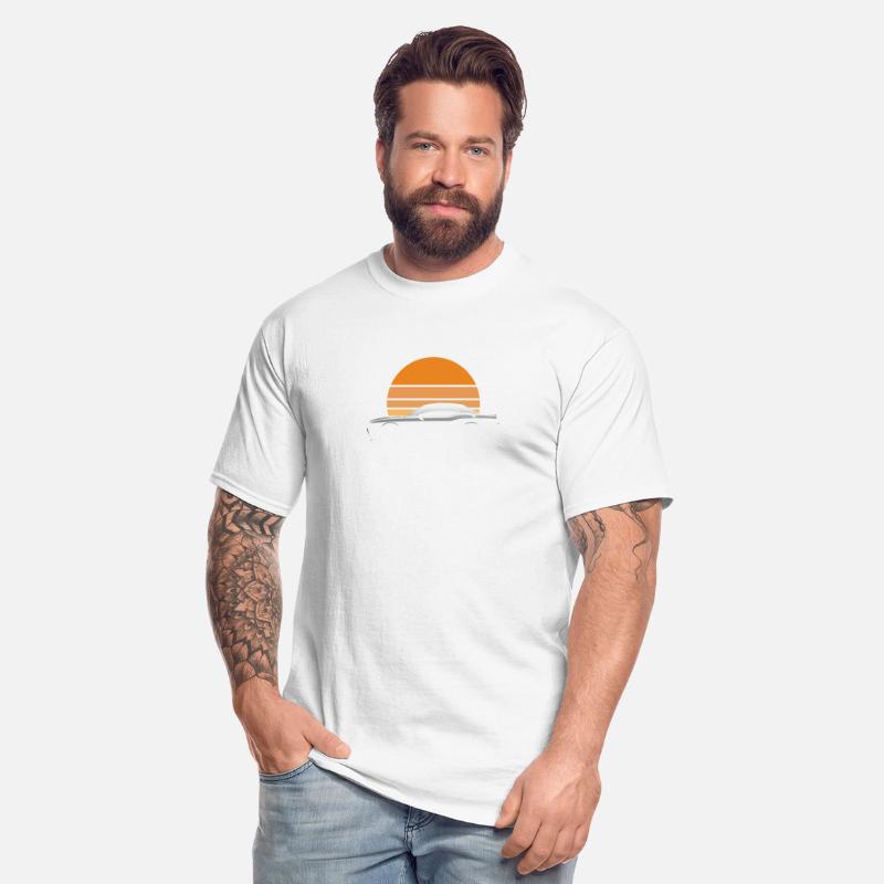 Men's Dodge Challenger Car Short Sleeve Crew Neck