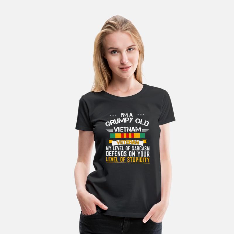 Mens I'm A Grumpy Old Army Veteran T Shirt Soldier