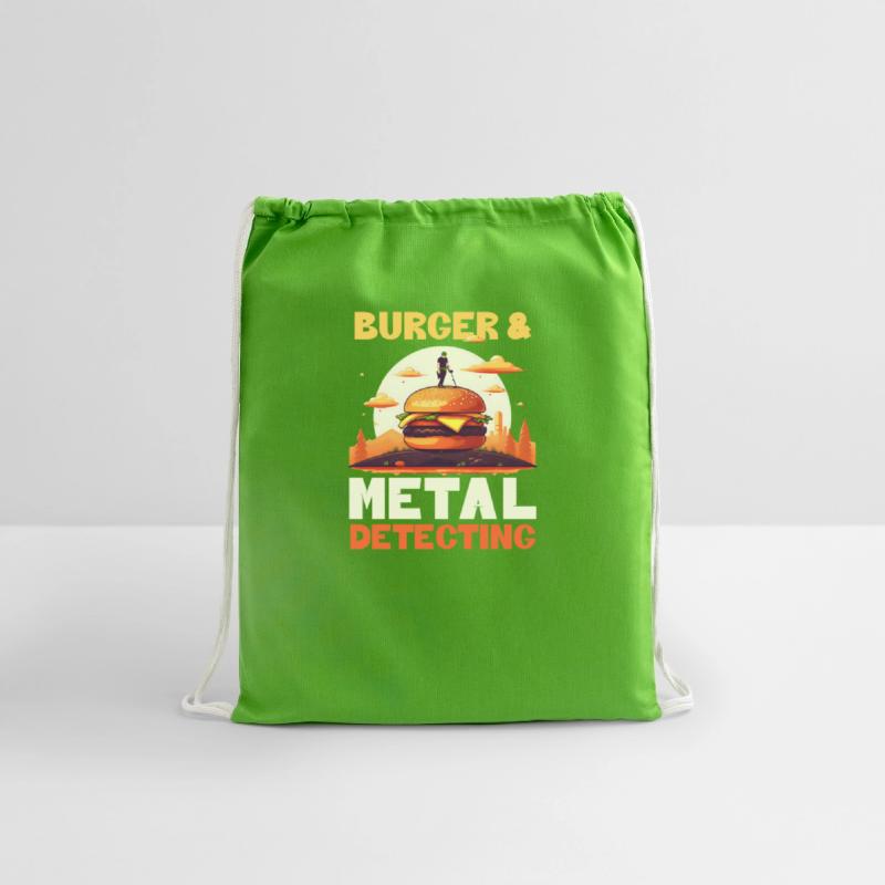 Metal Detecting Burger And Detecting