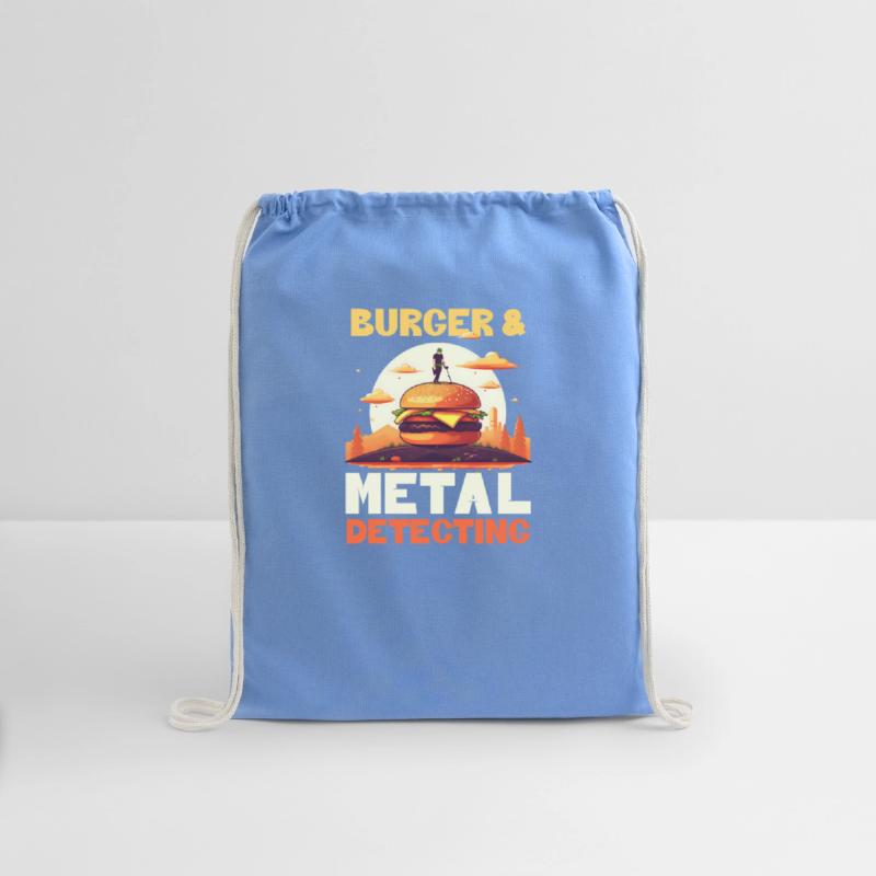 Metal Detecting Burger And Detecting