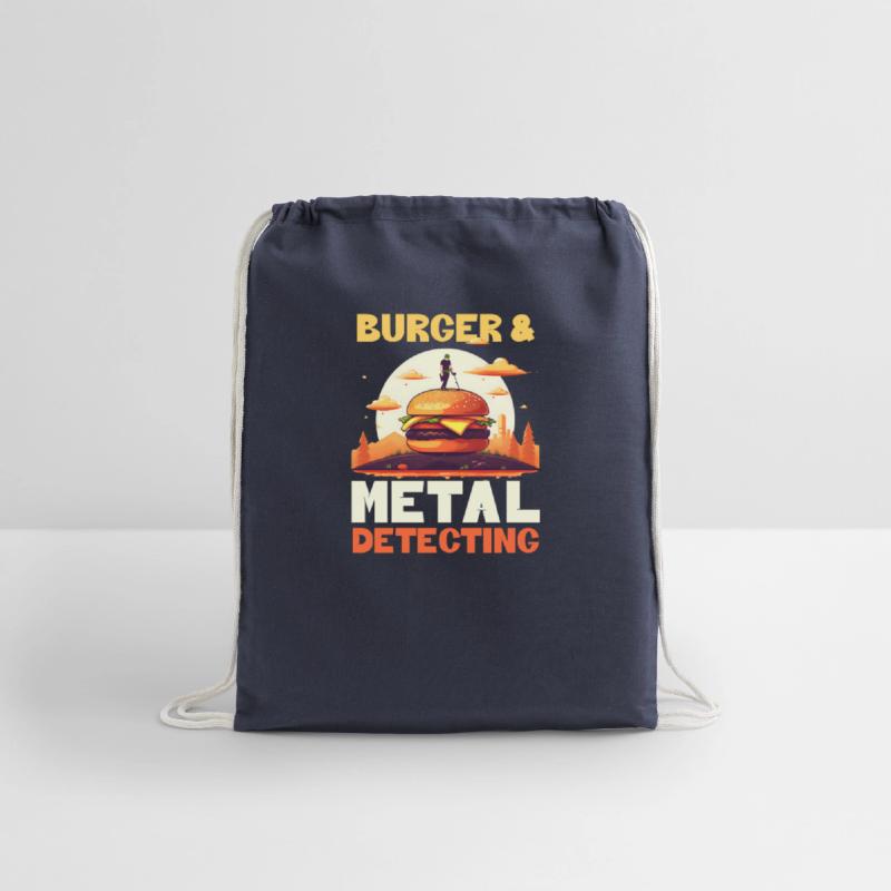Metal Detecting Burger And Detecting