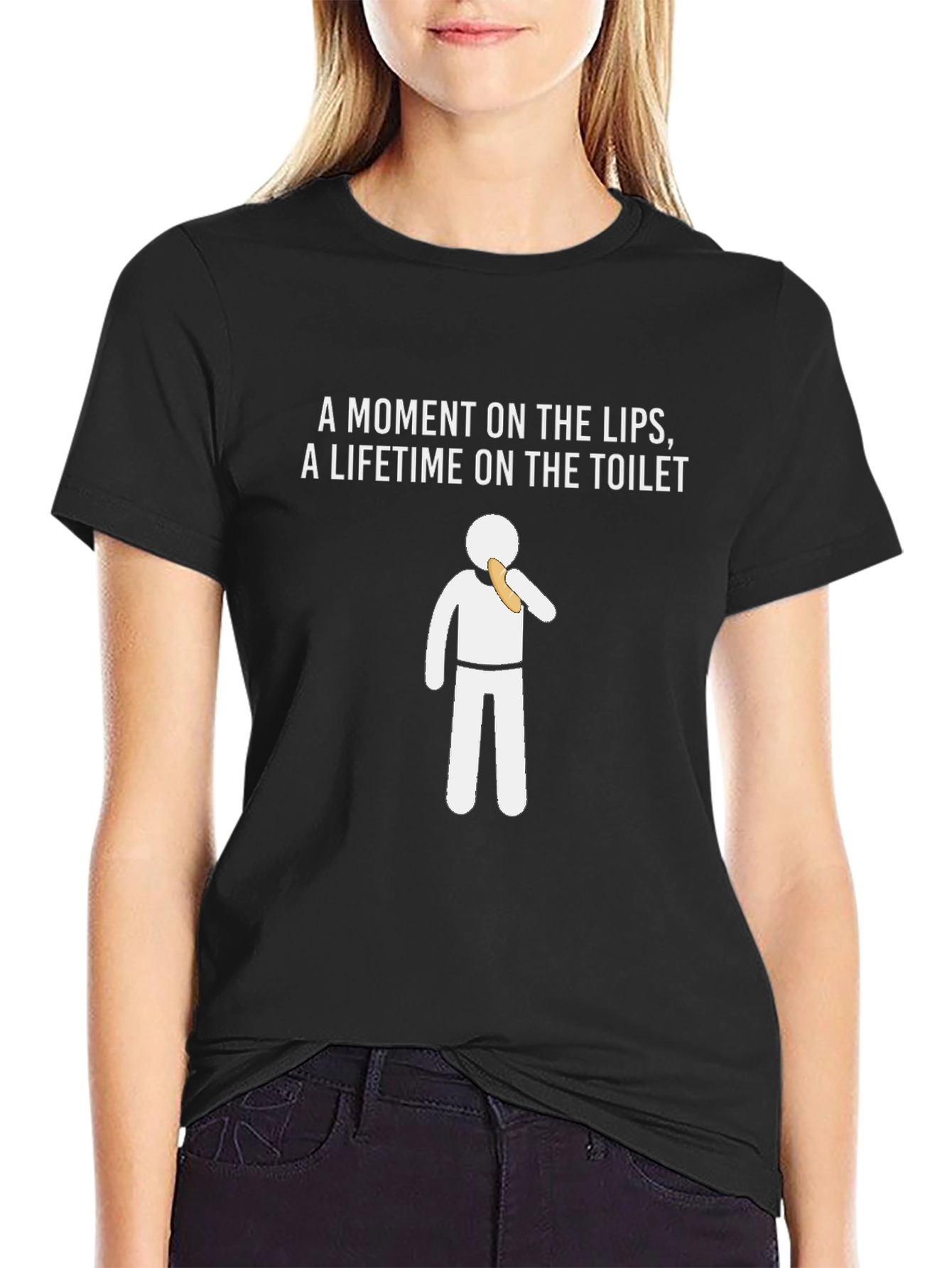 Funny Moment on the Lips Graphic Tee