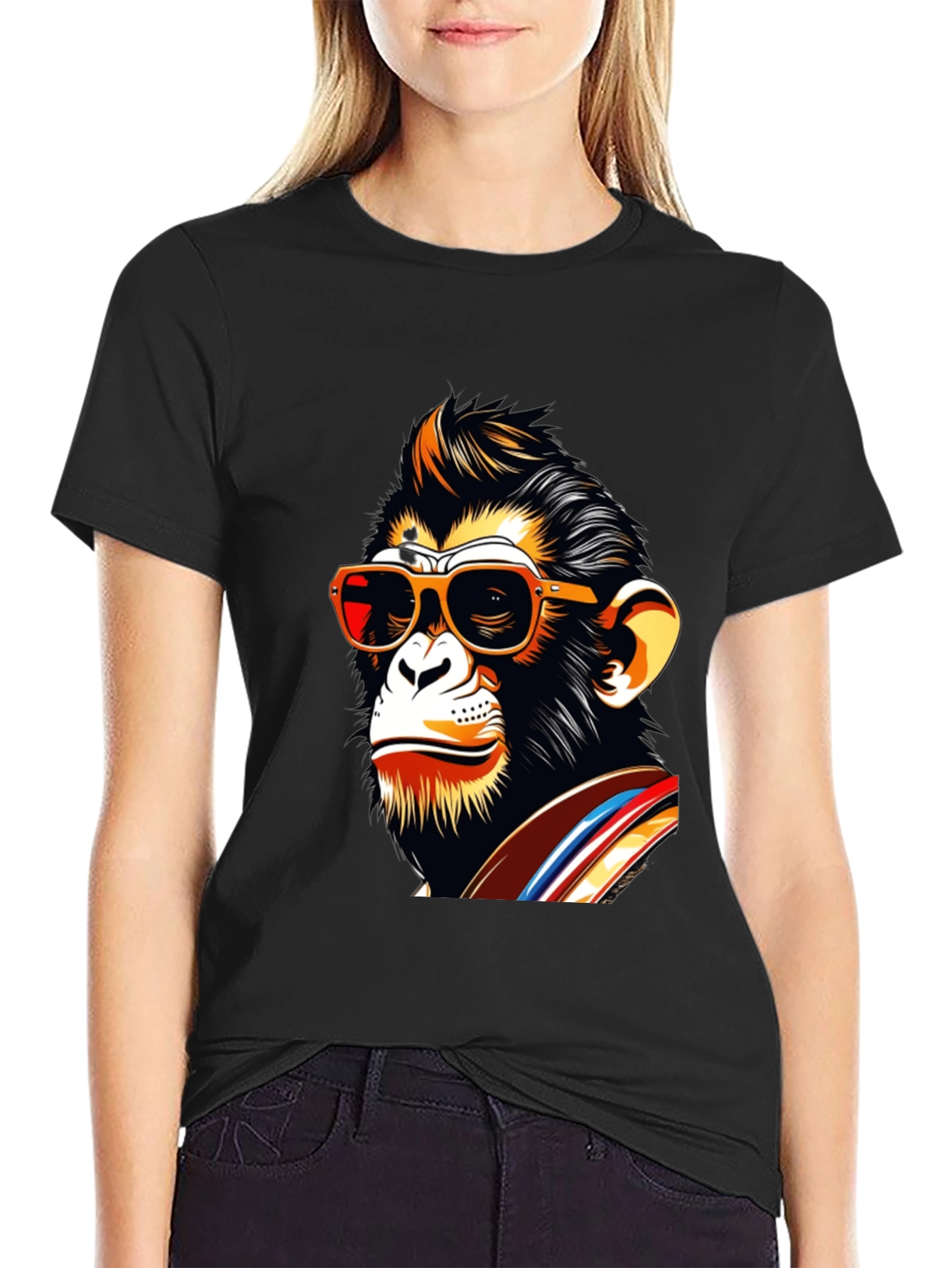 Cool Monkey Graphic Tee
