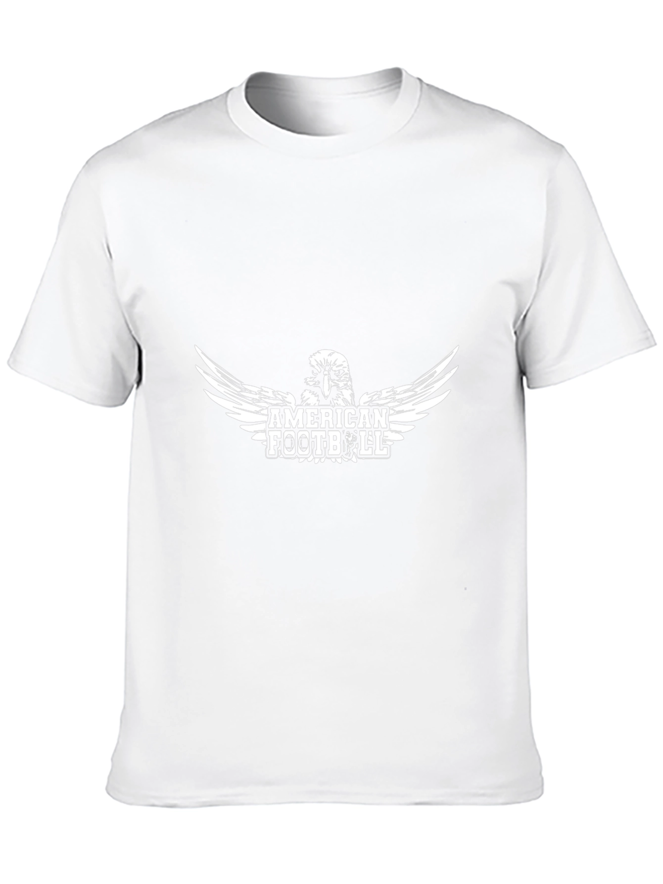 American Football Eagle Graphic T-Shirt